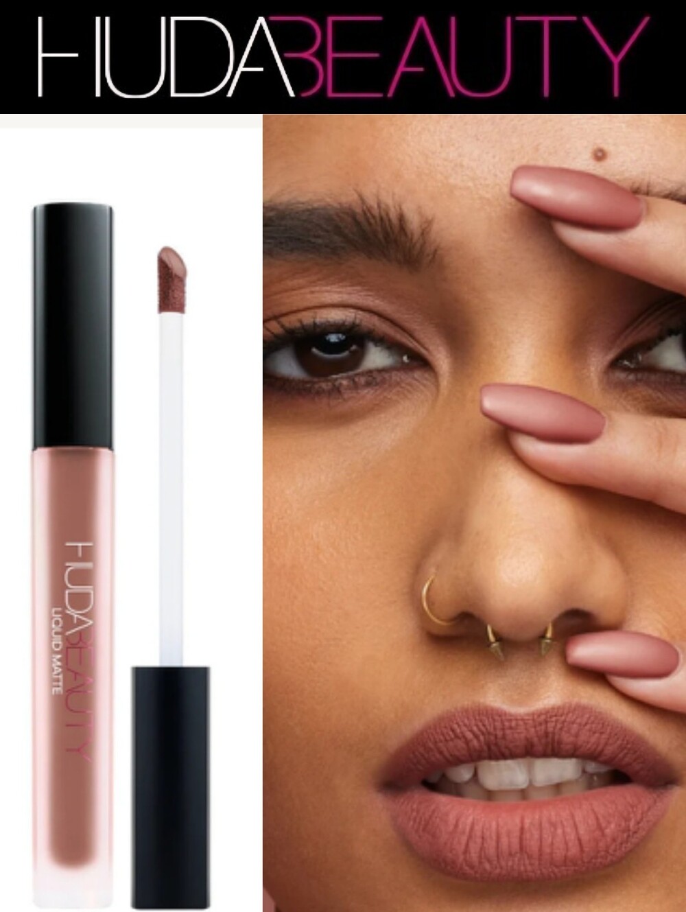 HUDA BEAUTY Liquid Matte Lipstick